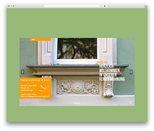 Theme WordPress Broadside - ferienwohnung-boehl.com