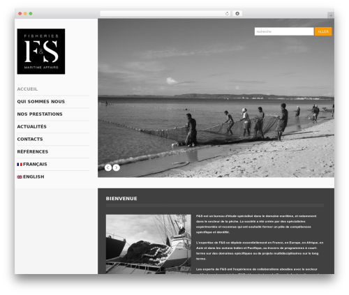 WordPress theme cherry - fs-marine.fr