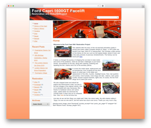 Post Timeline (post-timeline) free WordPress plugin - projectcapri.me.uk