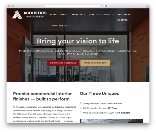 Iceberg core WordPress plugin - acousticsassociates.com