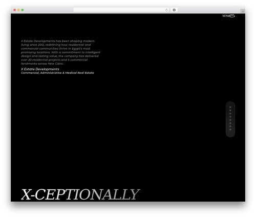 Aixor WordPress theme - xestatedevelopments.com