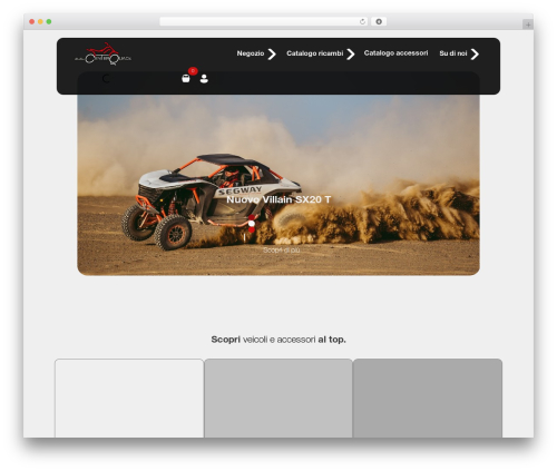 Breakdance Zero Theme WordPress theme - centerquad.it