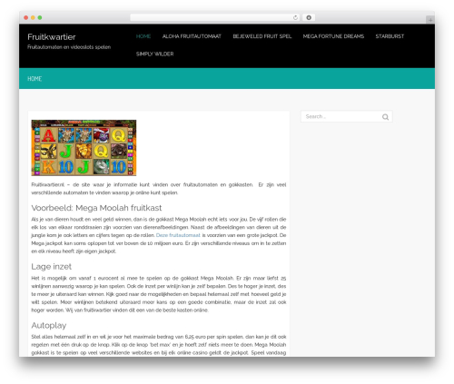 Fulgent WordPress theme - fruitkwartier.nl