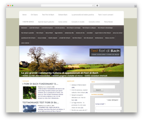 InterPhase WordPress theme design - testfioridibach.it