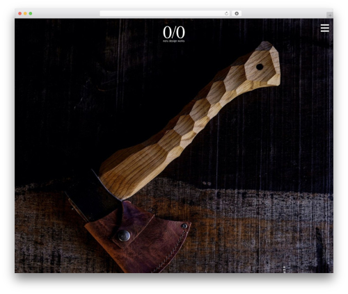 NERU WordPress theme - nerudesignworks.com