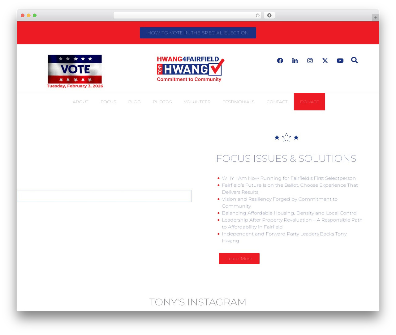WordPress theme Hello Elementor - tonyhwang.org