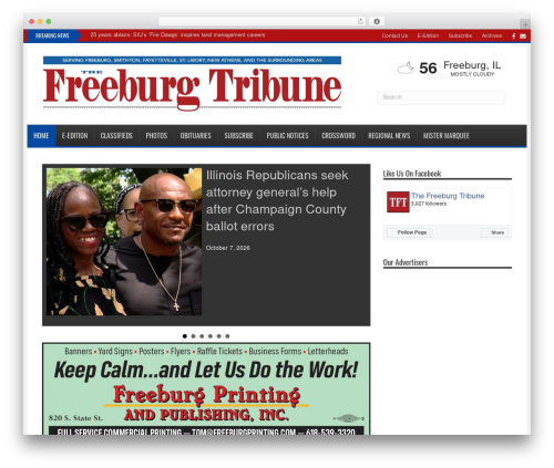 Webads rss WordPress plugin - freeburgtribune.com