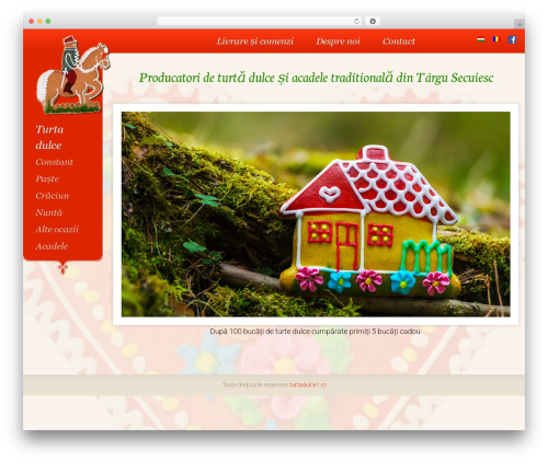 Boostrap Starter Theme WordPress theme - turtadulce1.ro