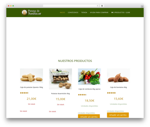 Wp mega menu pro WordPress plugin - patatasdesanlucar.com