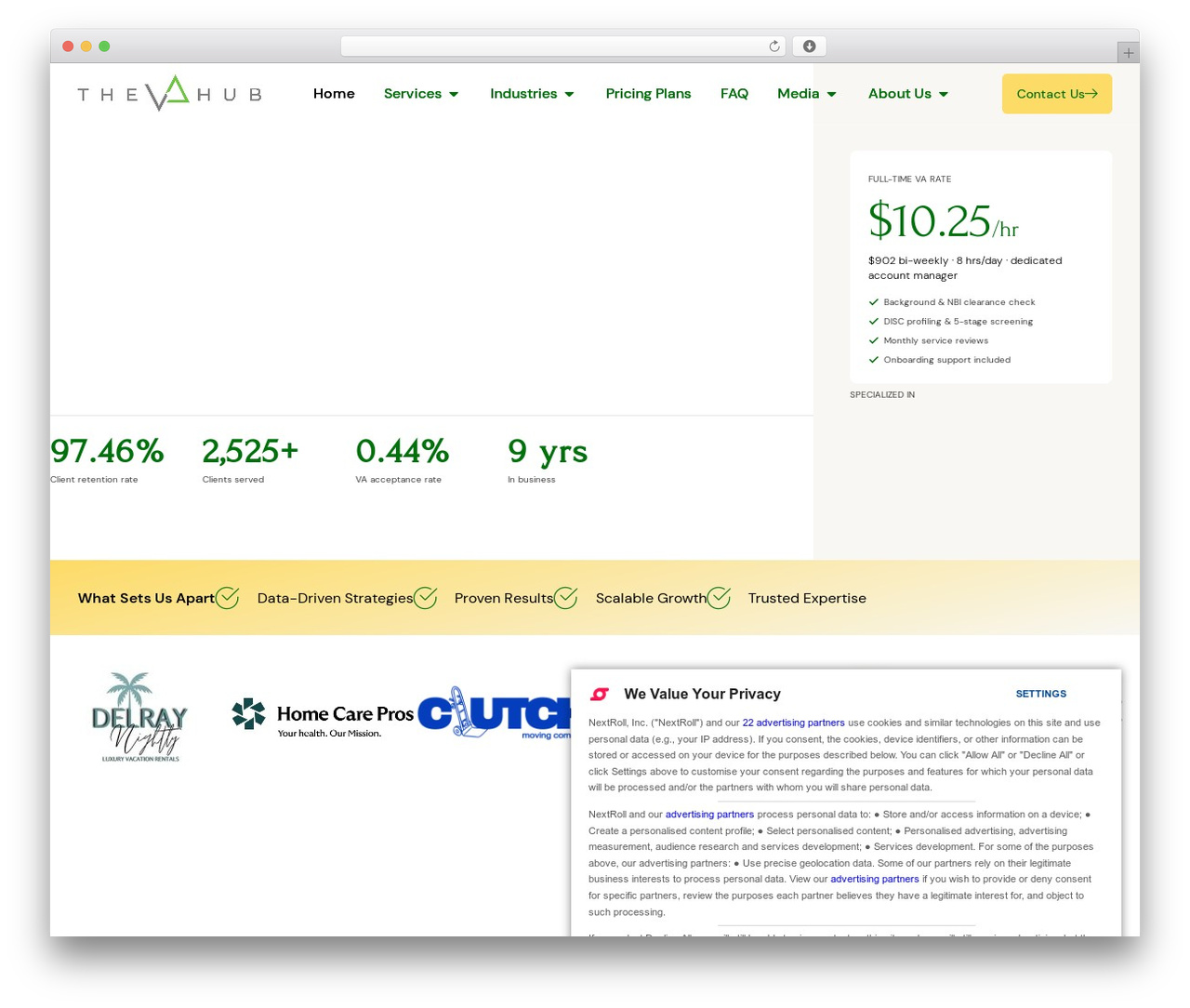 Execor best WordPress theme - thevahub.com
