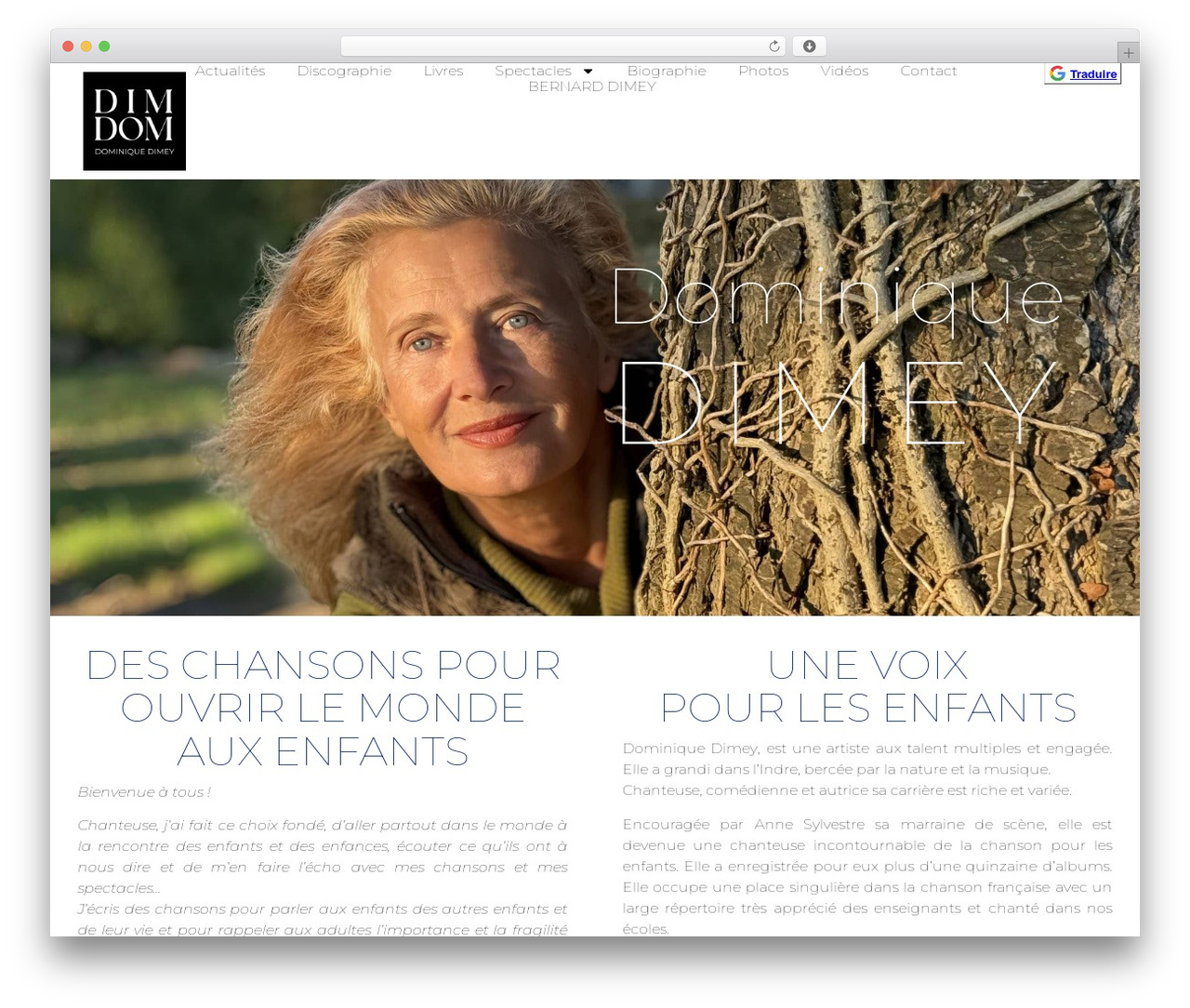 Hello Elementor premium WordPress theme - dominiquedimey.com