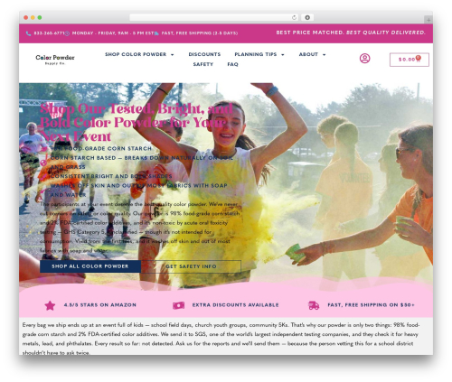 Wc tax exempt WordPress plugin - colorpowdersupply.com