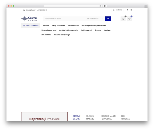 pinkmart theme WordPress - cosmopharm.rs