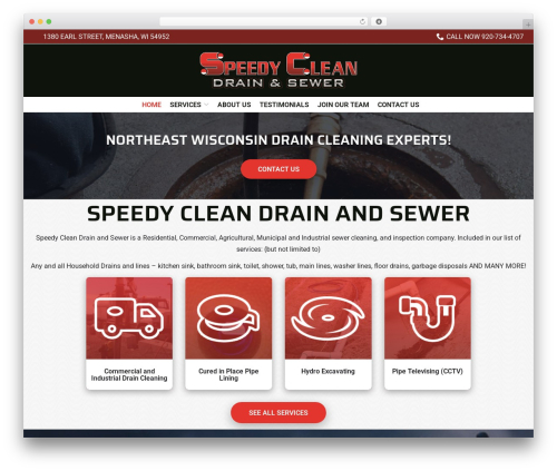 Reach Local WordPress theme - speedycleaninc.com