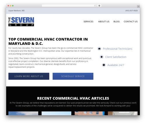 Servicetrade service portal WordPress plugin - theseverngroup.com