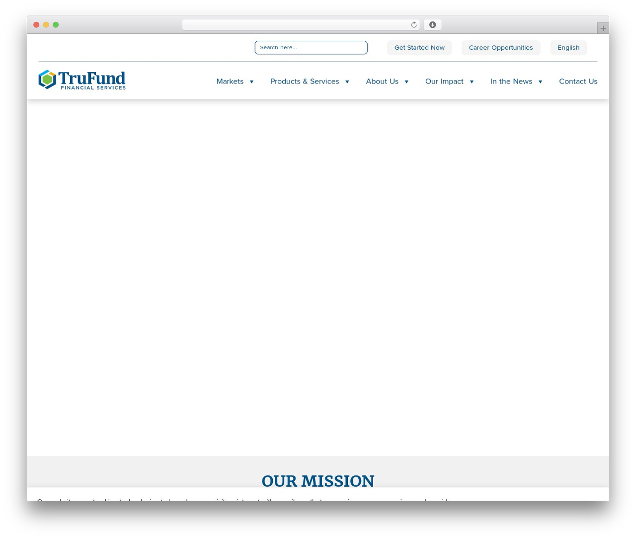 TruFound WordPress theme - trufund.org