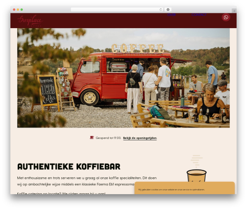 Uncode WordPress theme - surplace.coffee