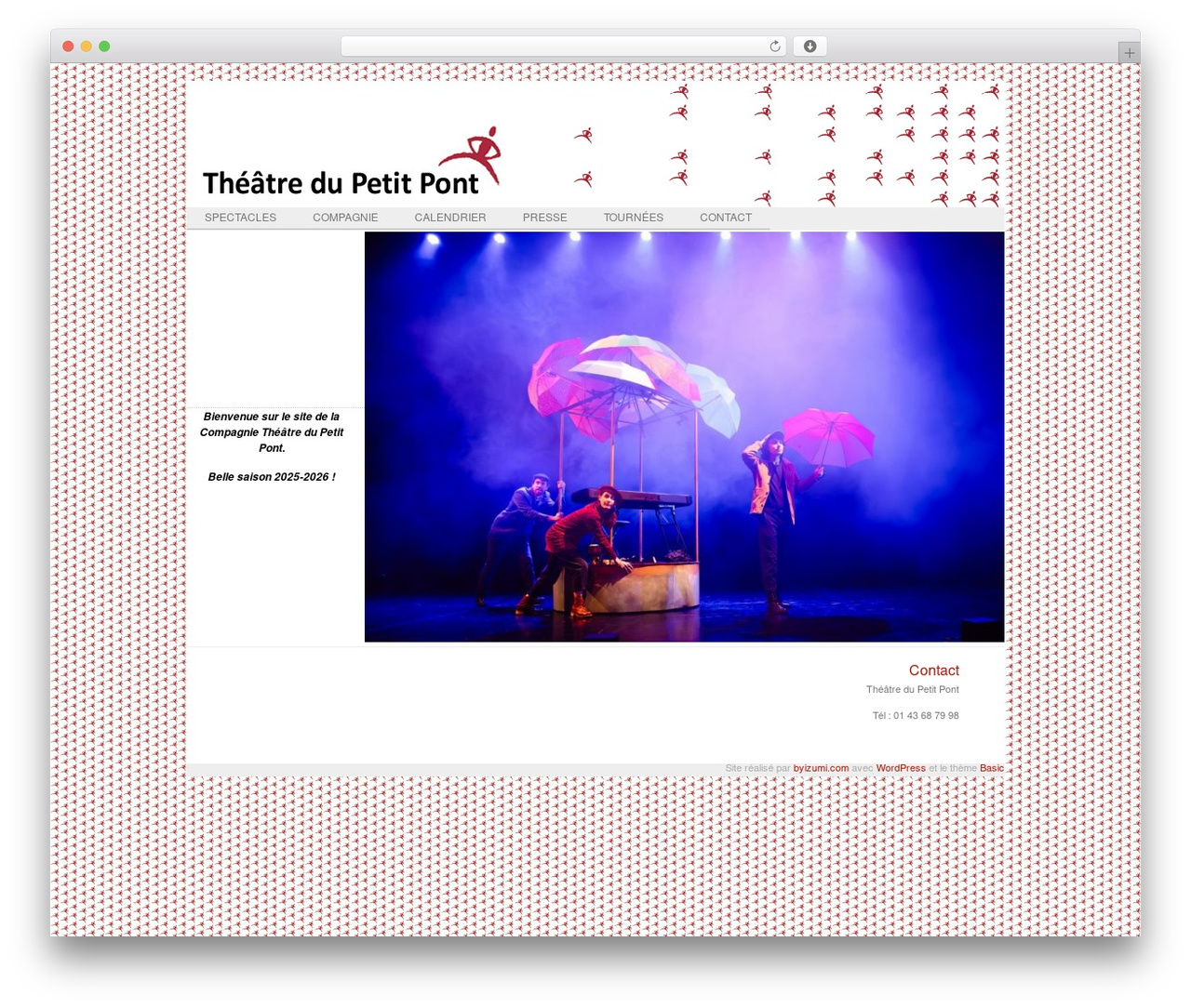 Basic free WP theme - theatredupetitpont.com Basic free WP theme - theatredupetitpont.com