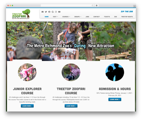 Best WordPress theme Customizr - treetopzoofari.com