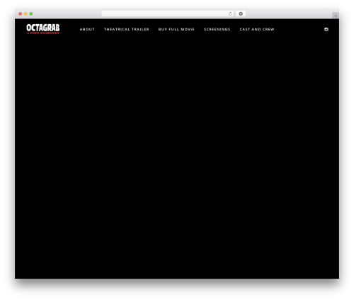Best WordPress theme Silverscreen - octagrab.com