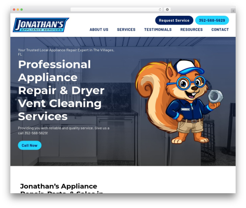 Graphicten Block Theme theme WordPress - jonathansappliance.com