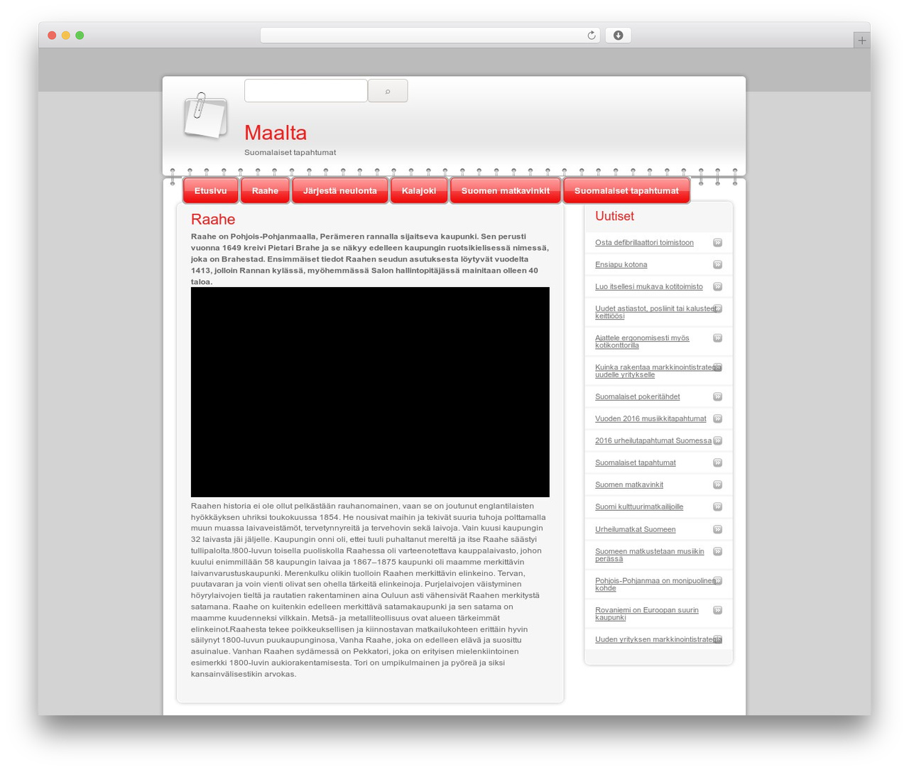 Modern Notepad WordPress theme - maalta.net Modern Notepad WordPress theme - maalta.net
