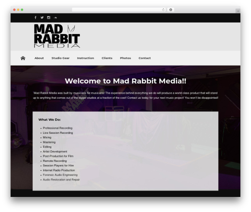 Wolf widgets pack WordPress plugin - madrabbitmedia.com