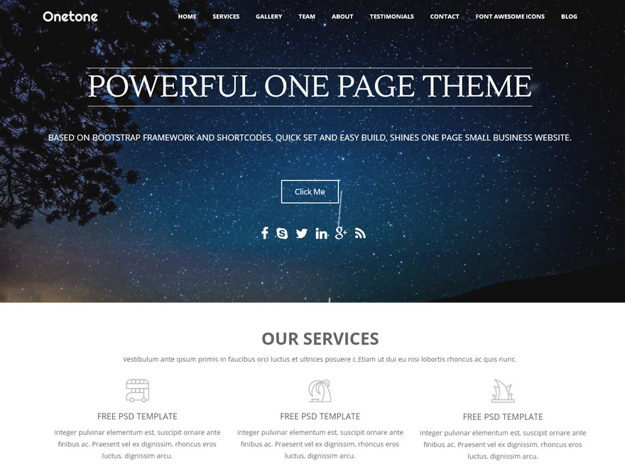 WordPress theme 18 WordPress theme 18