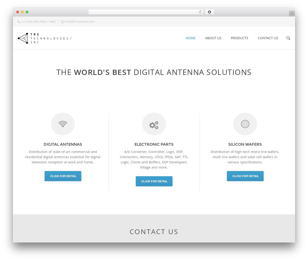 WordPress theme Durus - tri-techinc.com