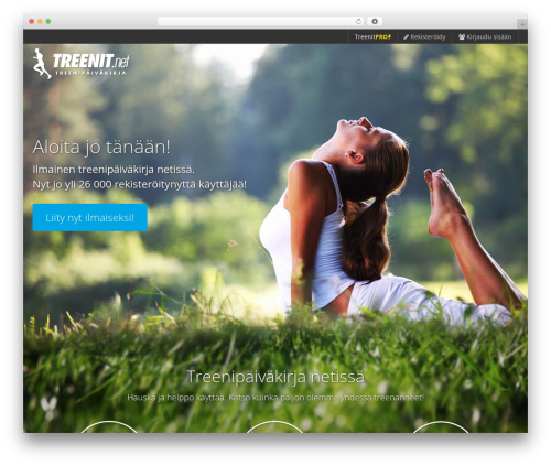 WordPress theme Levelup HTML5 Theme - treenit.net