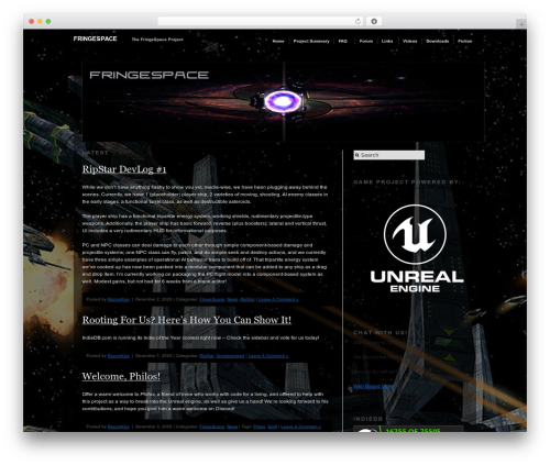 WordPress theme Modularity Lite - test.fringespace.org