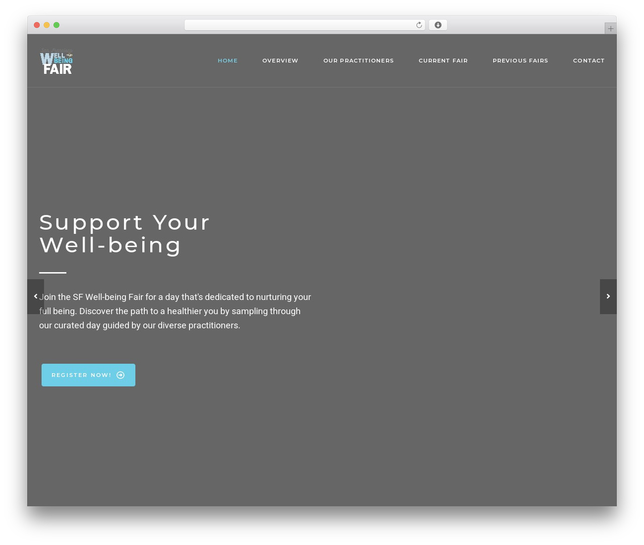 Aleb WordPress theme - sfwellbeingfair.com