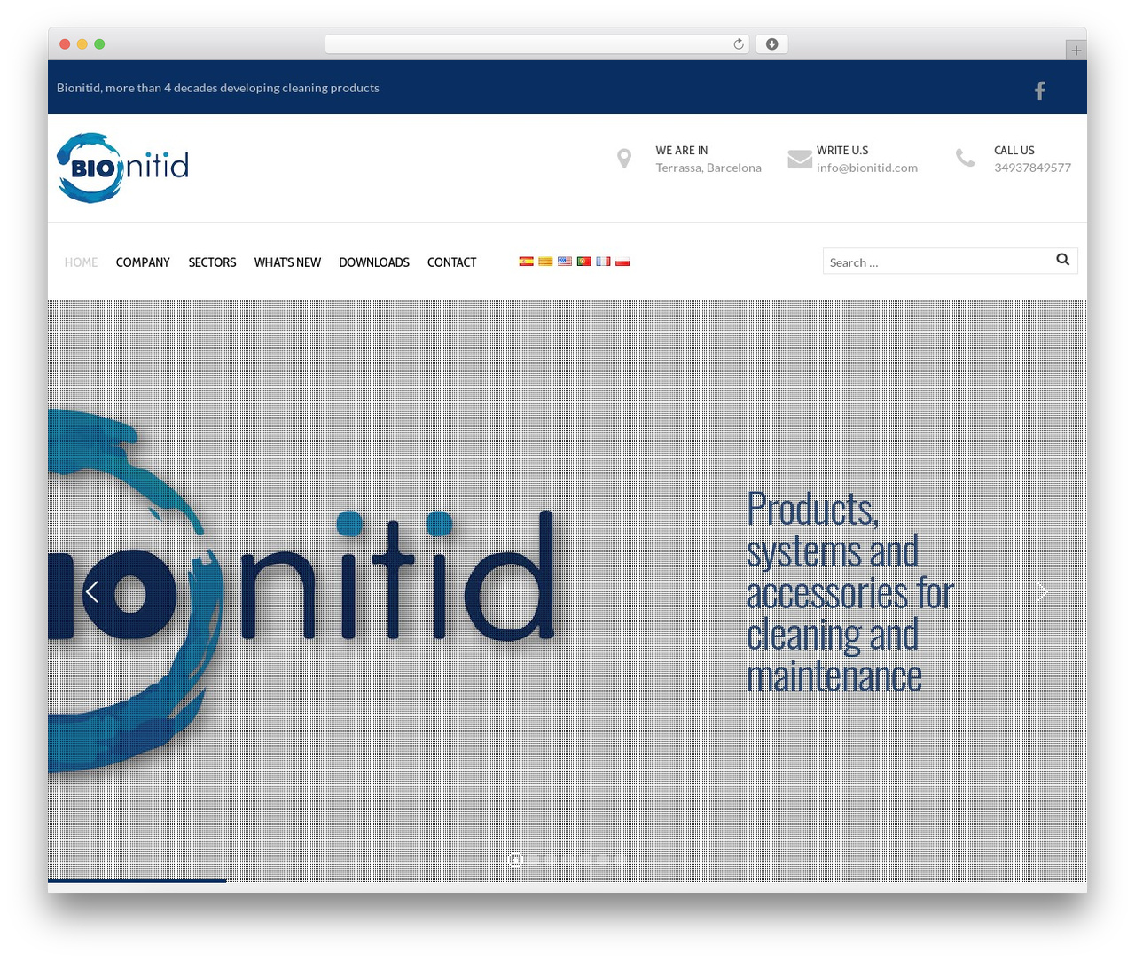 Construction Pro WordPress theme - www.bionitid.com