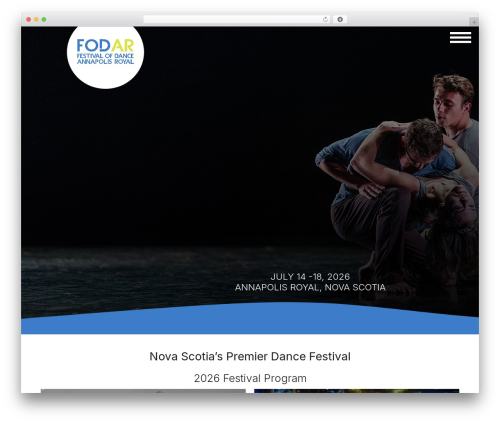 FODAR WordPress theme - fodar.ca