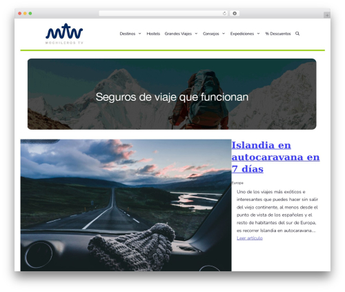 Ai WordPress plugin - mochilerostv.com