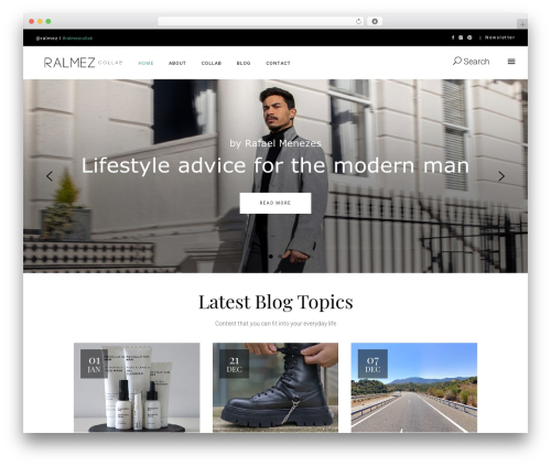 Grayson WordPress theme - ralmez.com
