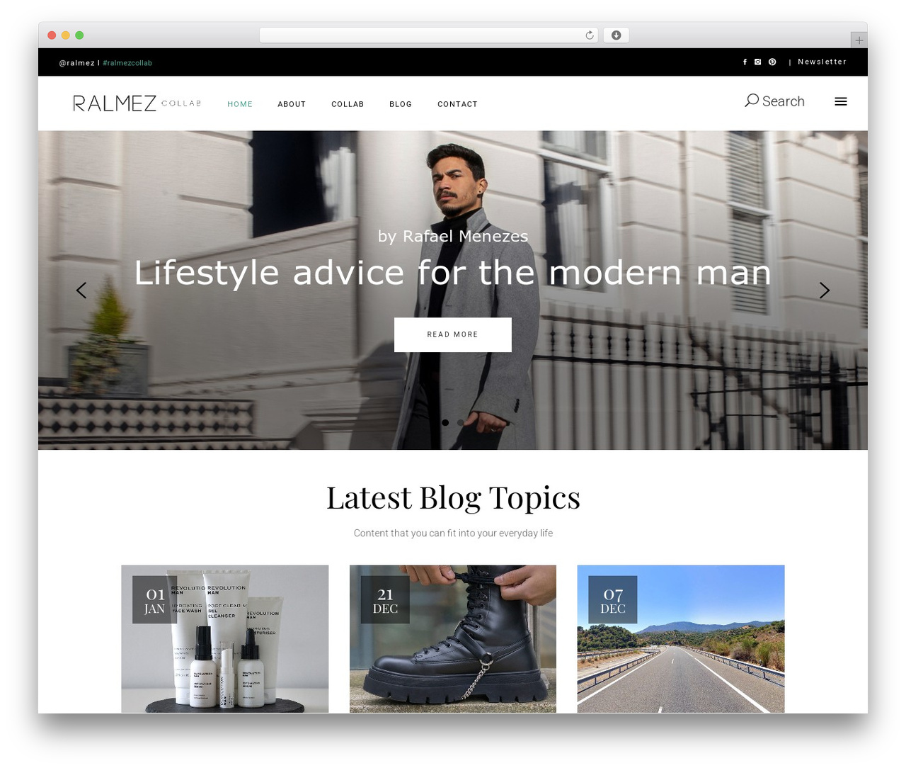 Grayson WordPress theme - ralmez.com