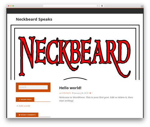Stargazer WordPress theme design - neckbeardspeaks.com Stargazer WordPress theme design - neckbeardspeaks.com