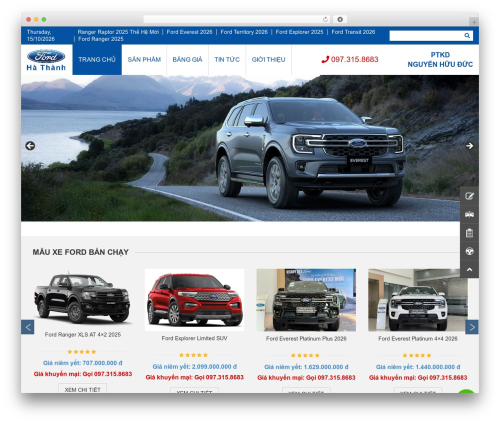 Theme WordPress creativeframework - fordhathanh.vn