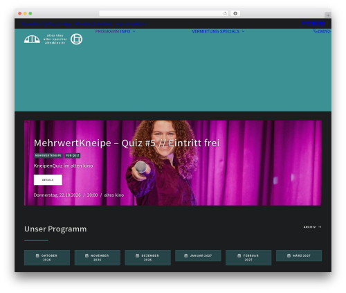 Uncode WordPress theme - kultur-in-ebersberg.de