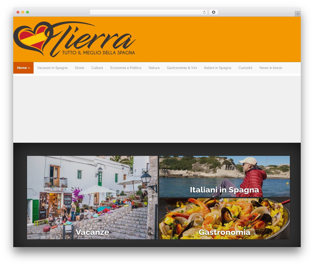 Wordpress Bootstrap theme WordPress - tierra.it Wordpress Bootstrap theme WordPress - tierra.it