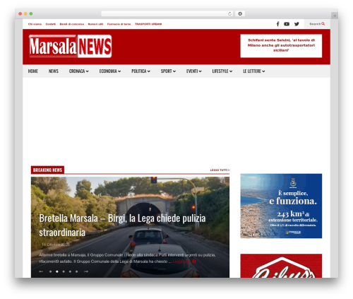 FlatNews WordPress news theme - marsalanews.it