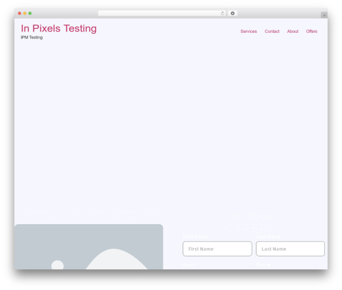 Ot_cife WordPress plugin - inpixelstesting.com