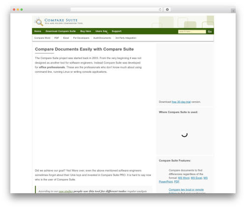 Responsive Child Theme best WordPress theme - comparesuite.com