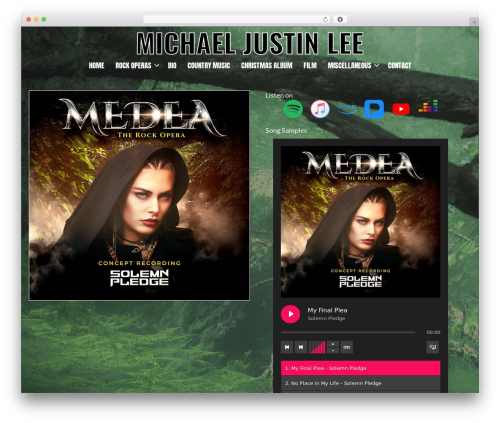 Theme WordPress Beaver Builder Theme - michaeljustinlee.com