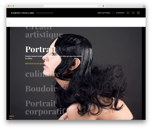 Theme WordPress Cake Base - karinecouillard.com