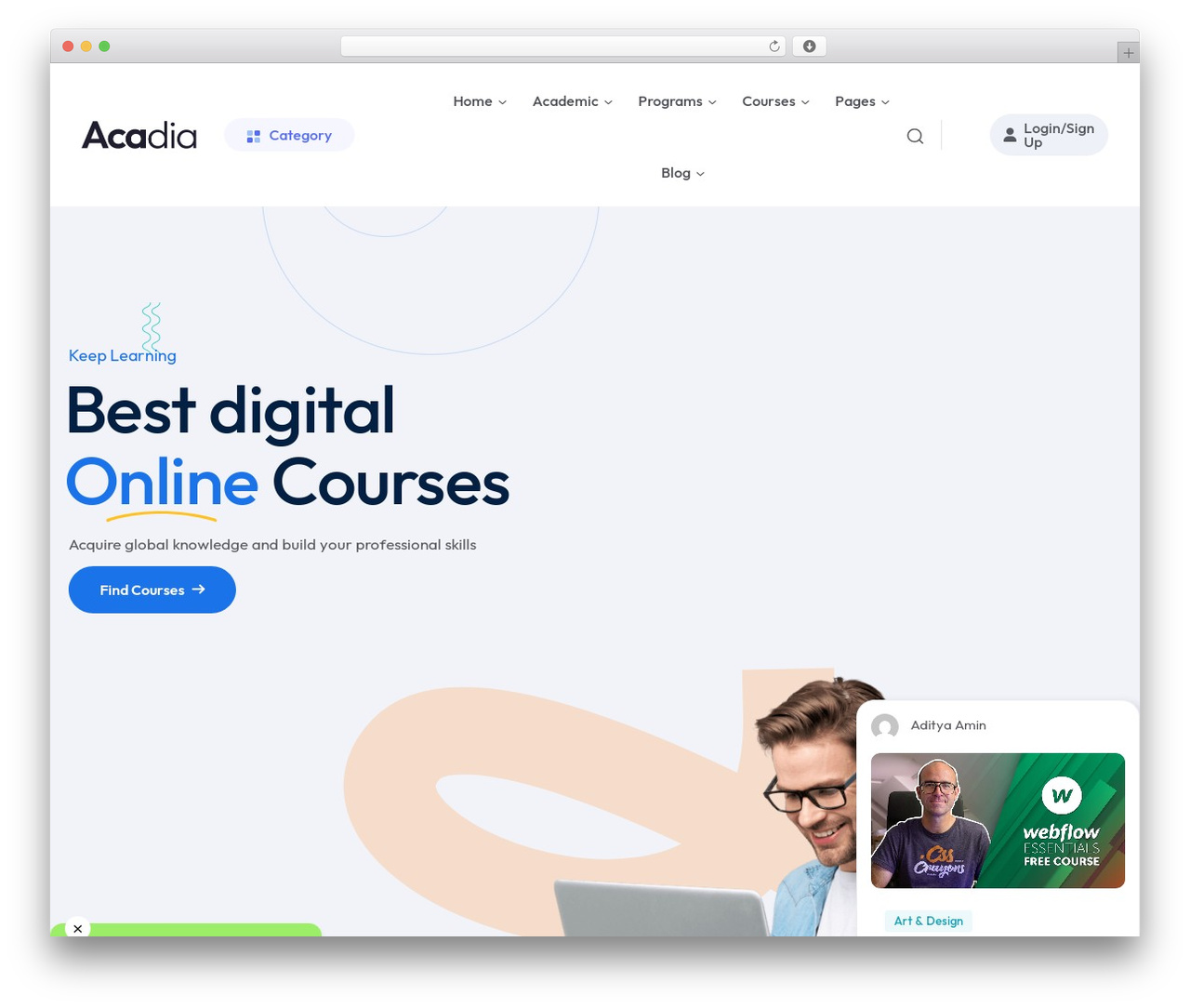 WordPress theme Acadia - wp.themepure.net/acadia-learnpress WordPress theme Acadia - wp.themepure.net/acadia-learnpress