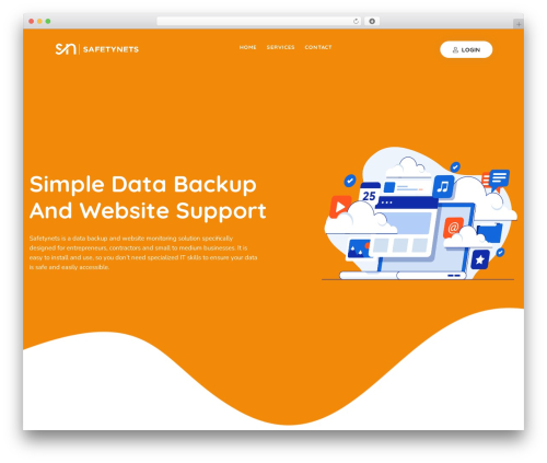 Aveit WordPress theme - mysafetynets.com