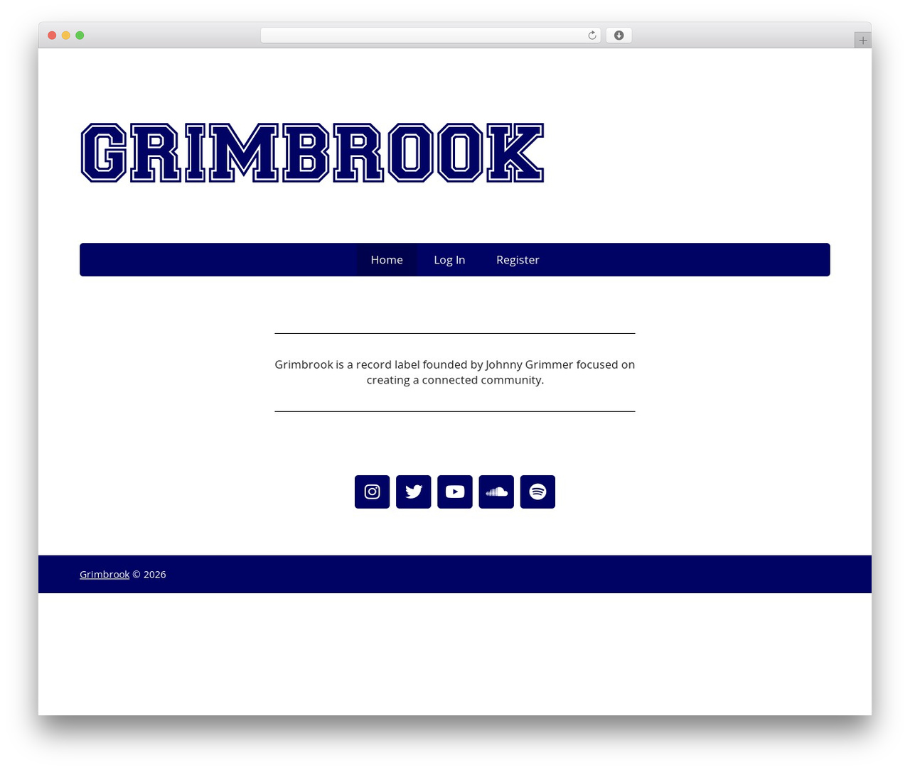 Basic Bitch WordPress theme - grimbrook.com