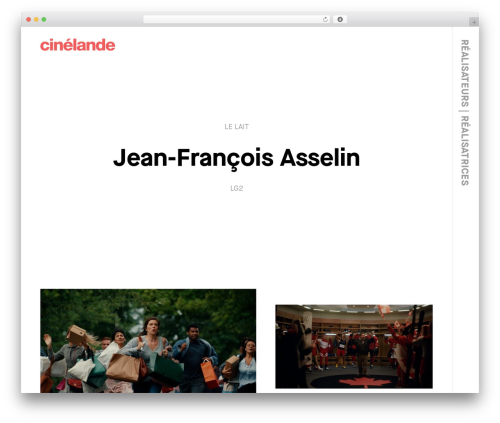 Cinélande WordPress Theme theme WordPress - cinelande.com